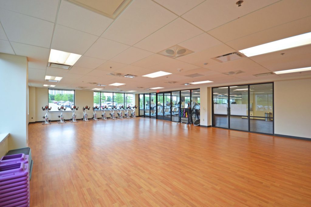 Office exercise room.